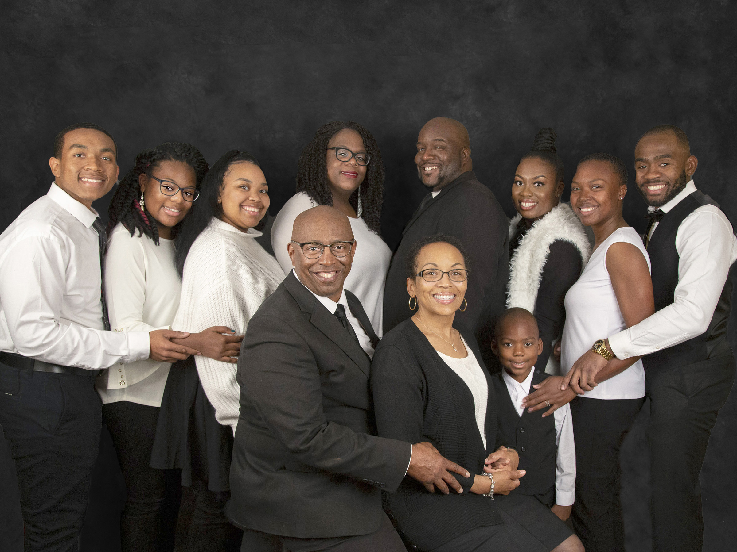Portrait of Liz's family by Janet Joyner Photography, Teaneck NJ
